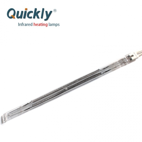 quartz glass tubular infrared heaters lamps